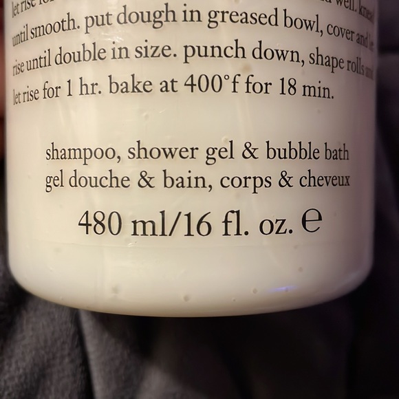 NEW Philosophy Cinnamon Buns 16 oz Shampoo, Shower Gel & Bubble Bath NICE!! - Picture 5 of 5